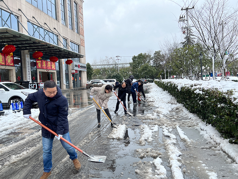黨日活動(dòng)——凝心聚力戰(zhàn)風(fēng)雪