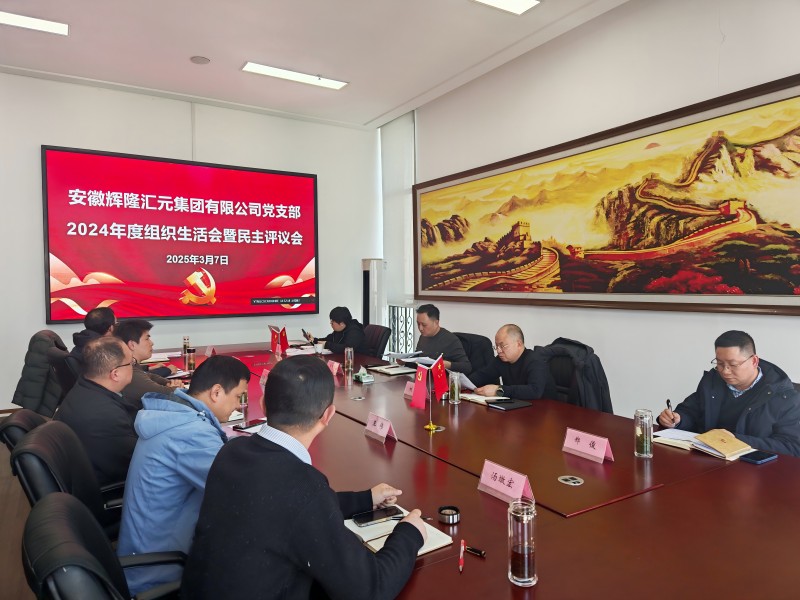 【匯元集團(tuán)】組織生活強(qiáng)黨性  民主評(píng)議促提升